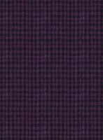 Italian Llio Purple Wool Suit - StudioSuits