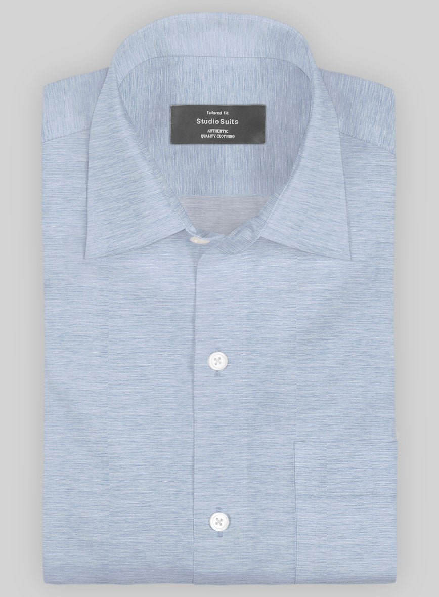 Italian Lombardo Air Force Blue Shirt – StudioSuits