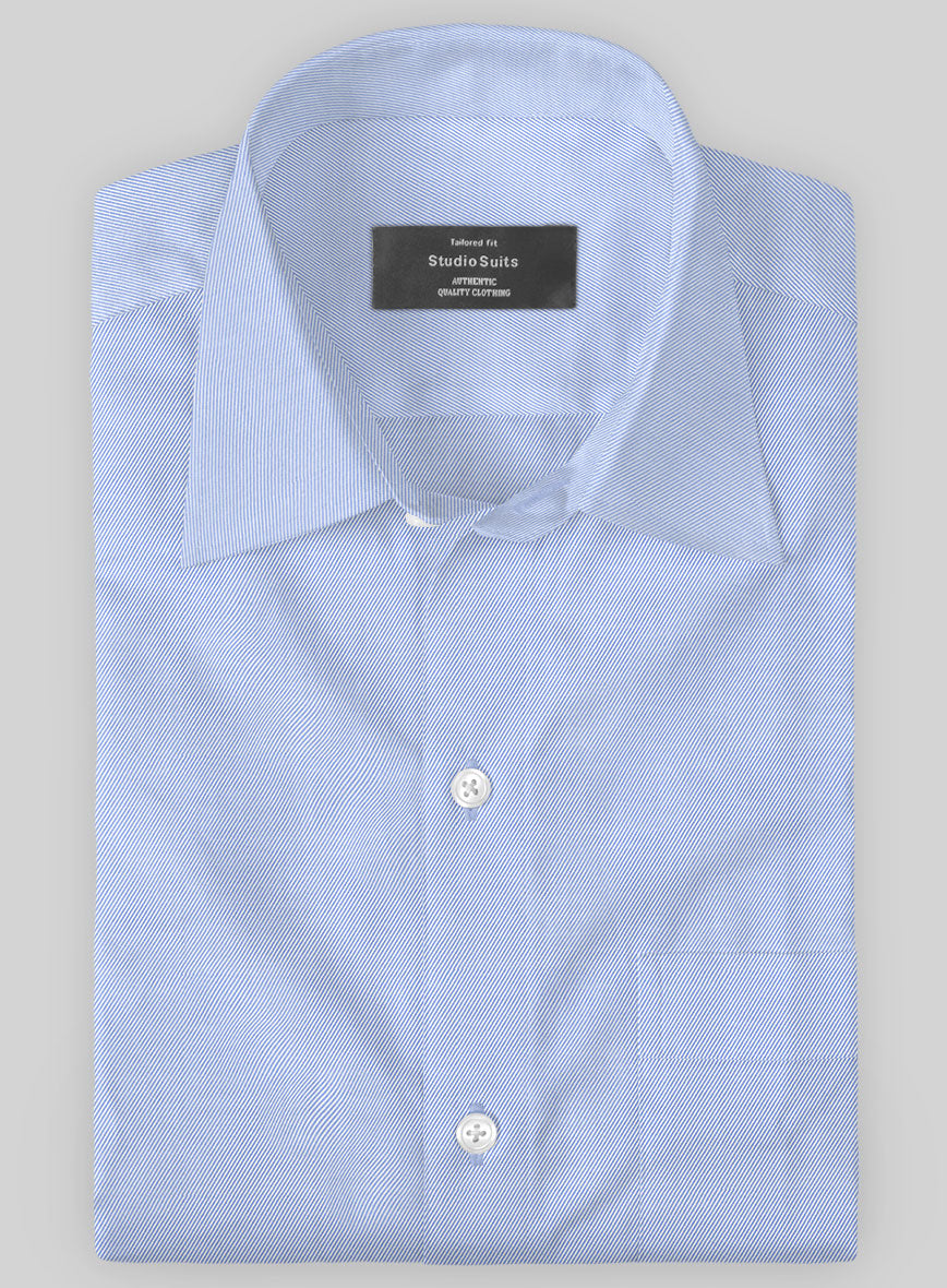 columbia dress shirts Italian Lombardo Ceo Columbia Blue Shirt – StudioSuits