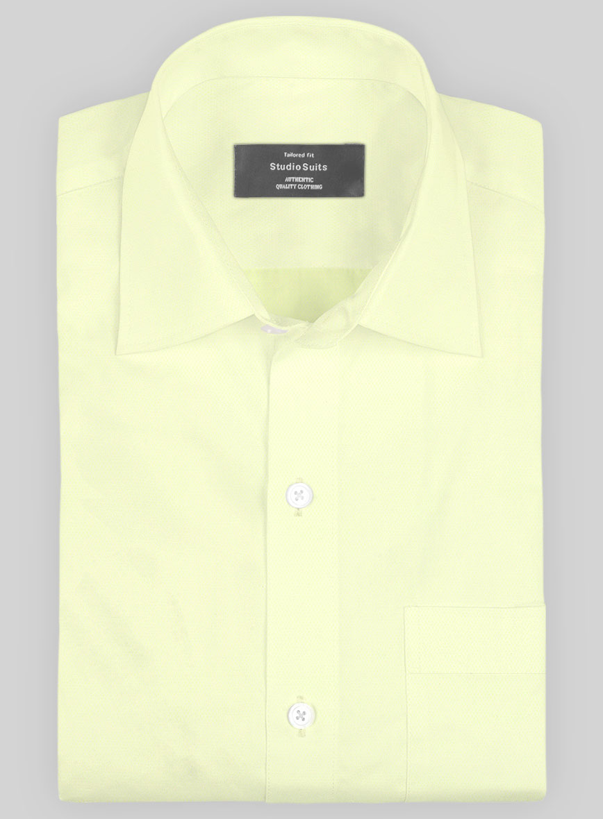 mustard color dress shirt Men's gold yellow color long sleeves dress shirt 16 1/2 ( 34-35 )
