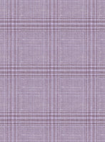 Italian Murano Esar Lavender Wool Linen Silk Jacket - StudioSuits