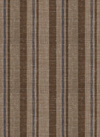 Italian Murano Omini Stripe Wool Linen Silk Jacket - StudioSuits