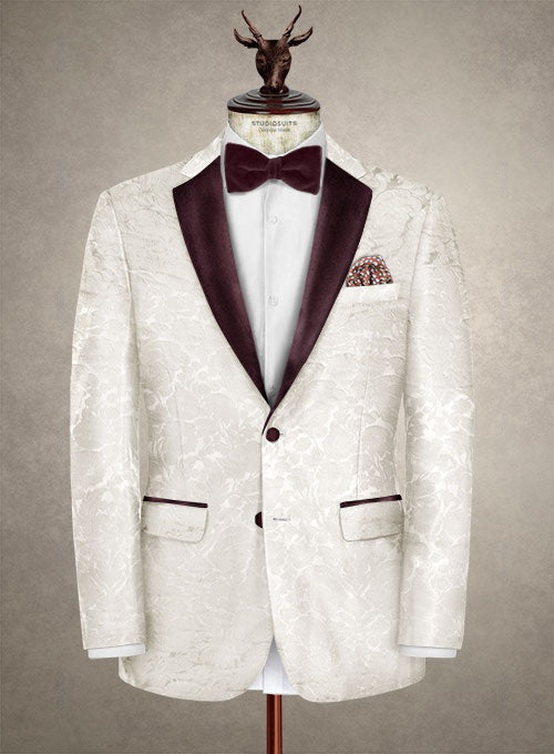 Italian Silk Cinea Tuxedo Suit - StudioSuits
