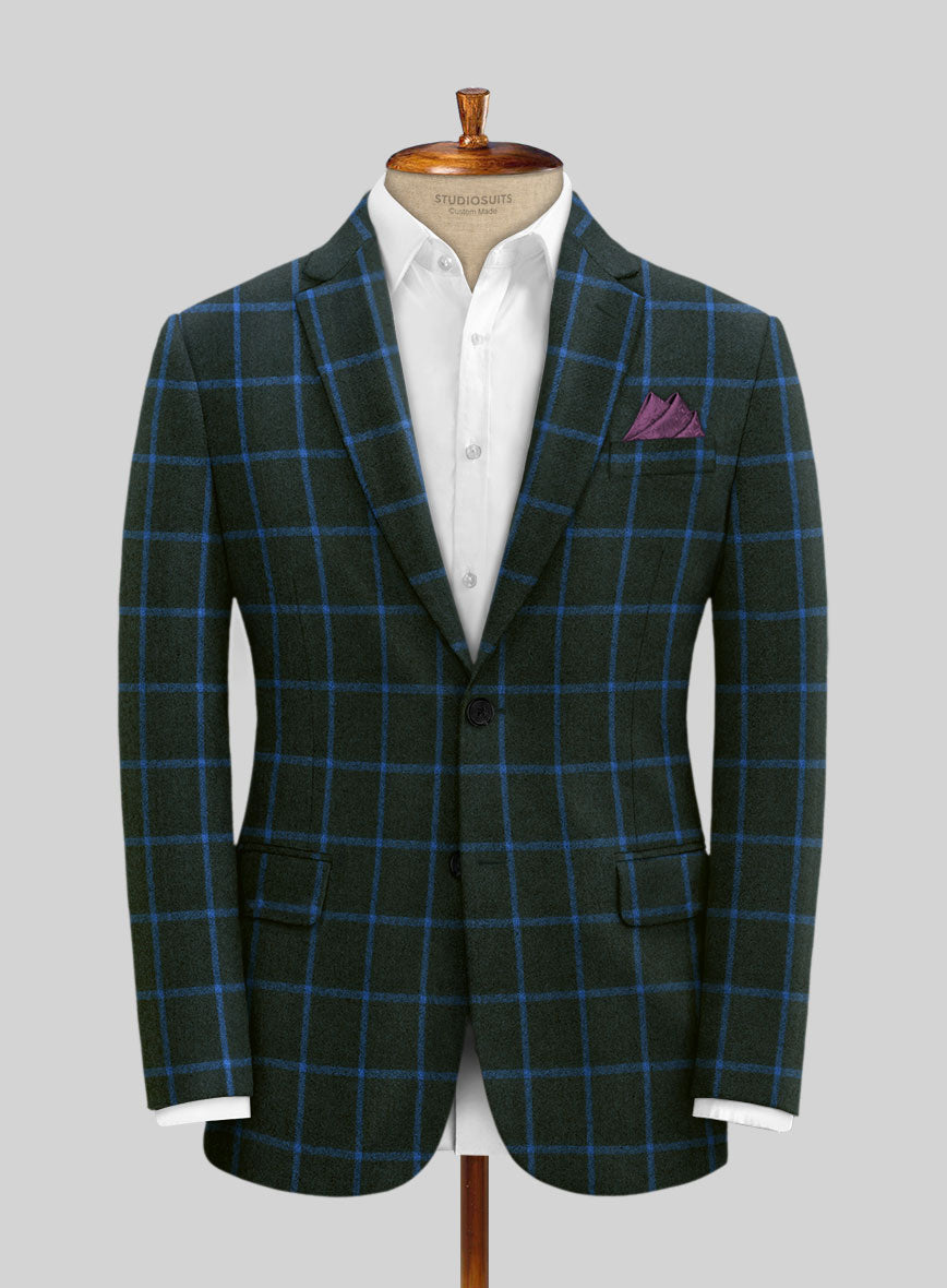 Italian Simma Checks Tweed Suit - StudioSuits