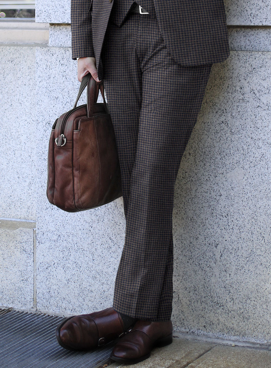 Italian Wool Linen Aliseo Pants - StudioSuits