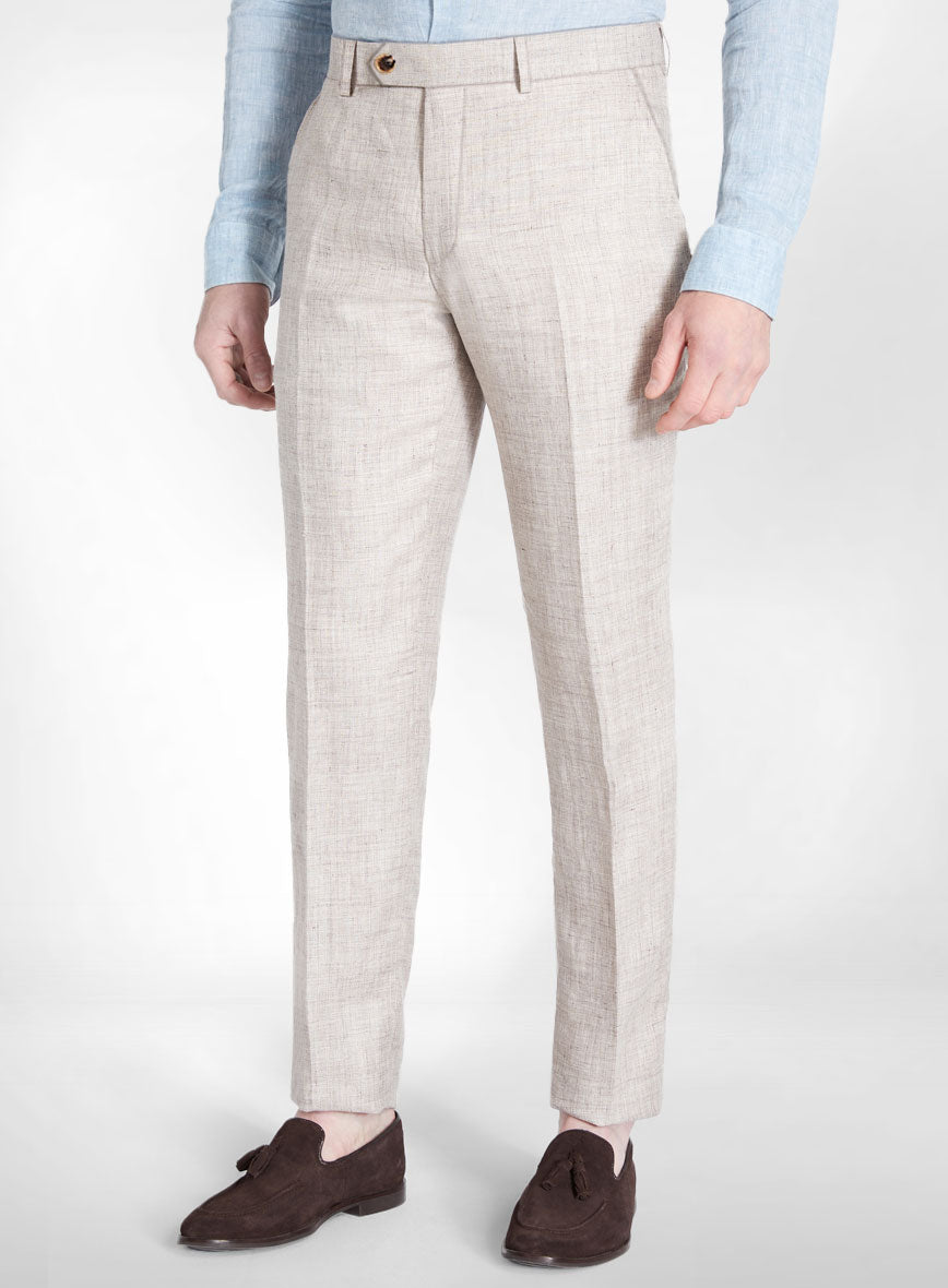 Italian Murano Wool Linen Pants – StudioSuits
