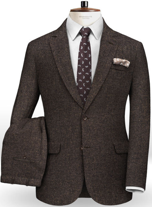 Italian Tweed Lampo Suit - StudioSuits