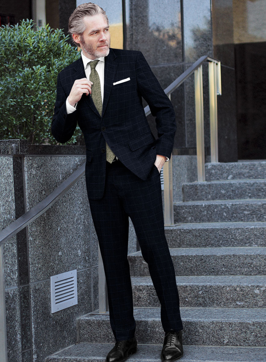 Italian Wool Jhoel Suit - StudioSuits