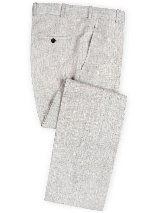 Italian Pacifico Linen Pants - StudioSuits
