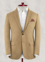 Khaki Flannel Wool Suit - StudioSuits