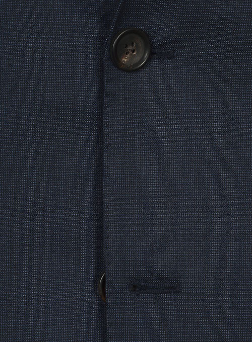 King Blue Wool Suit - StudioSuits