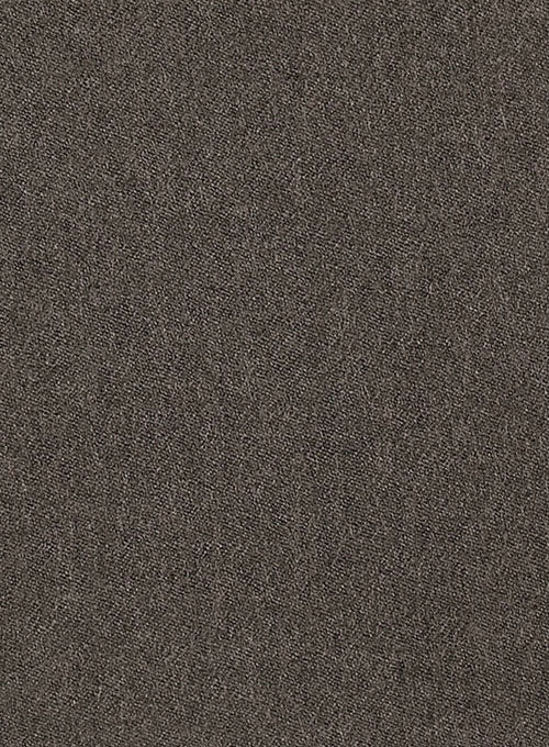 Naples Dark Brown Highland Tweed Trousers - StudioSuits