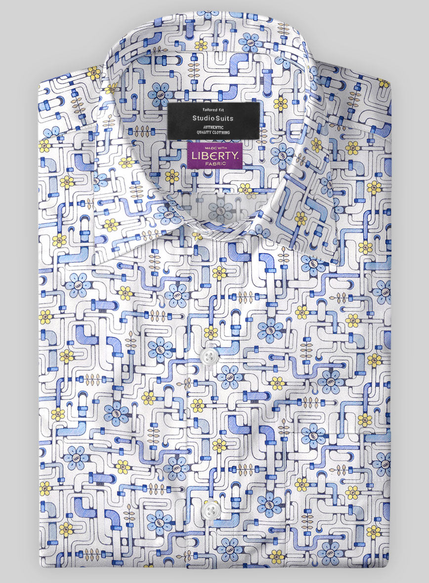 Liberty Marnal Cotton Shirt - StudioSuits