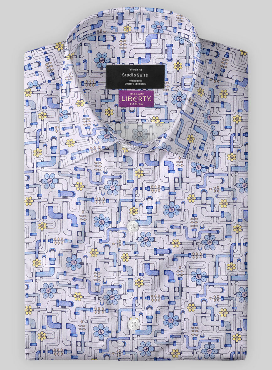 Liberty Marnal Cotton Shirt - StudioSuits