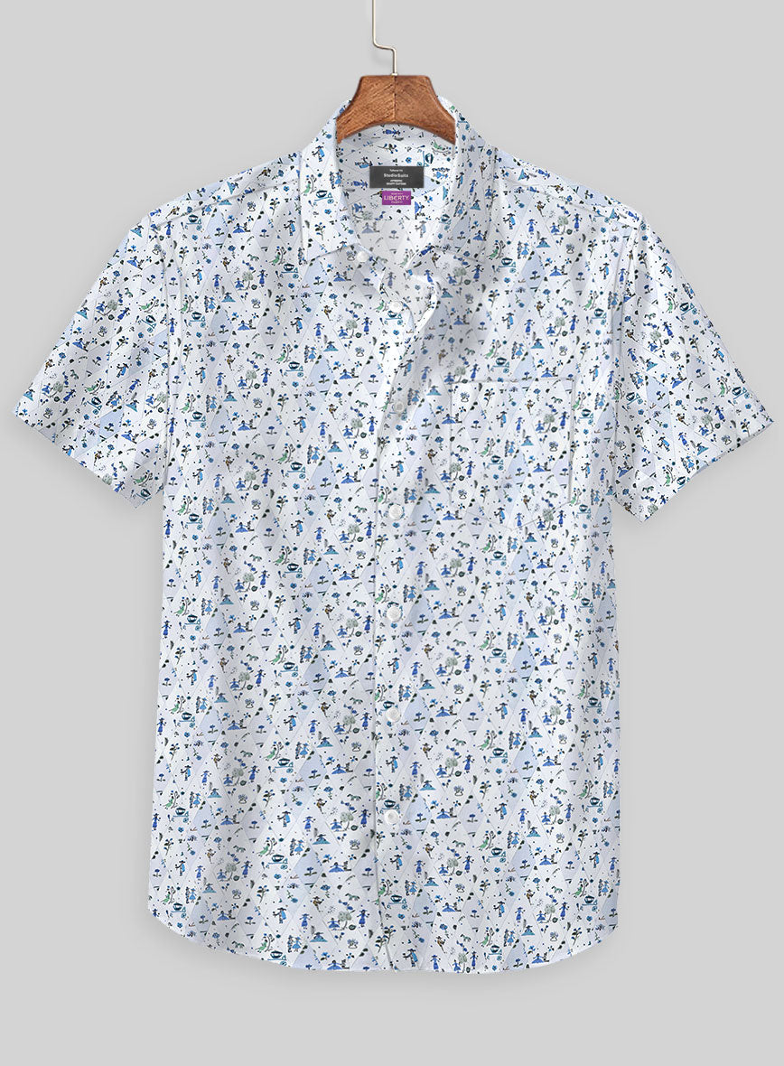 Liberty Tomaso Cotton Shirt - StudioSuits