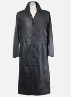 Leather Long Coat #201 - 11 Colors - StudioSuits