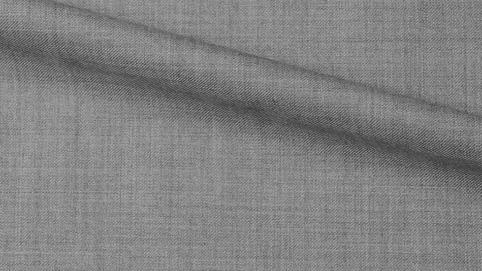 Light Gray Pure Wool Suit - StudioSuits