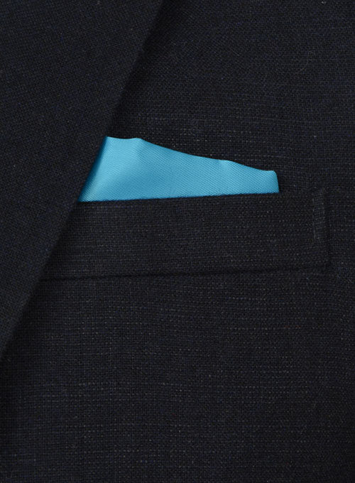 Light Weight Deep Blue Tweed Jacket - StudioSuits