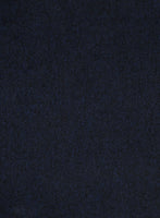 Light Weight Melange Dark Blue Tweed Pea Coat - StudioSuits