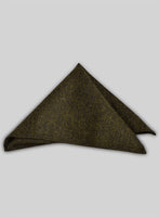 Tweed Pocket Square - Melange Green - StudioSuits