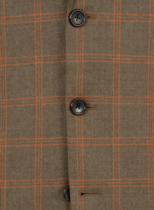 Light Weight Dingle Brown Tweed Suit - StudioSuits