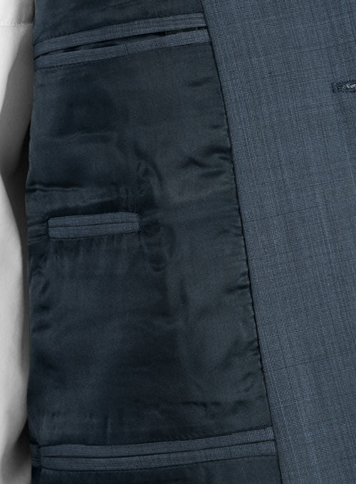 Napolean Fine Blue Wool Jacket - 40R - StudioSuits