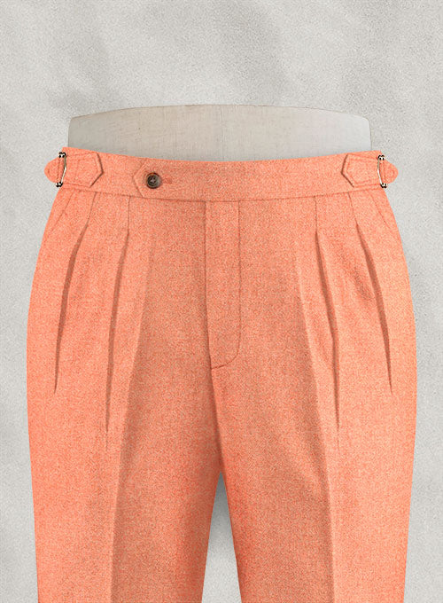 Melange Musk Highland Tweed Trousers - StudioSuits