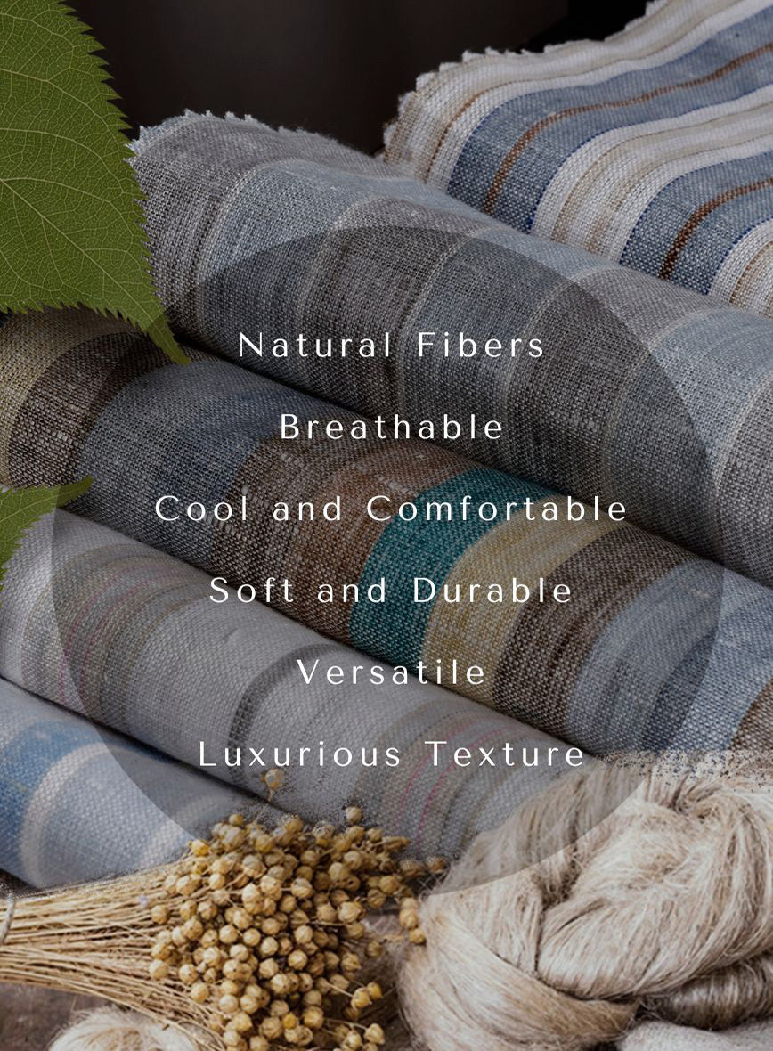 Rustic Brown Linen Shirt - StudioSuits