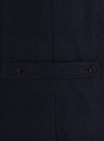Musto Dark Violet Heavy Tweed Overcoat - StudioSuits