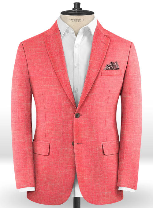 Mystic Pink Wool Jacket - StudioSuits