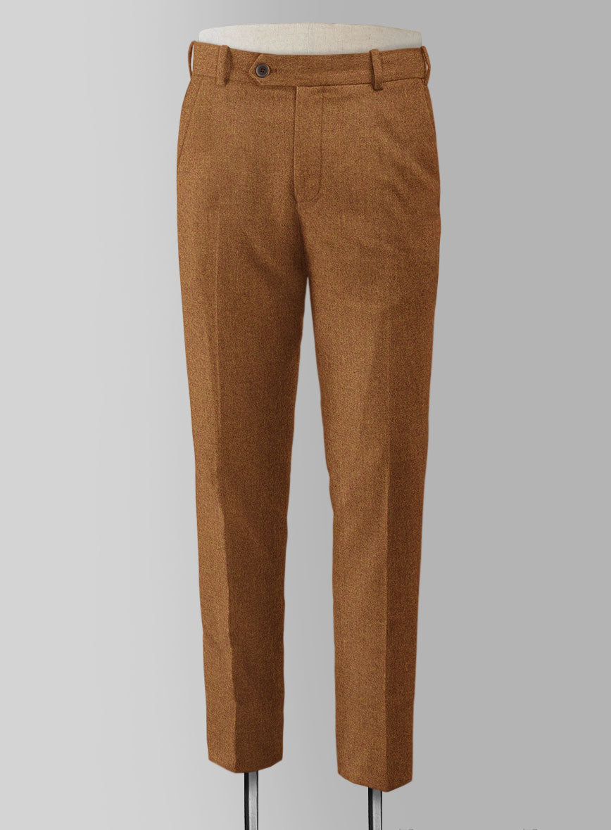 Naples Gold Castle Tweed Pants - StudioSuits