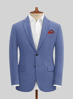 Naples Paris Blue Tweed Suit - StudioSuits