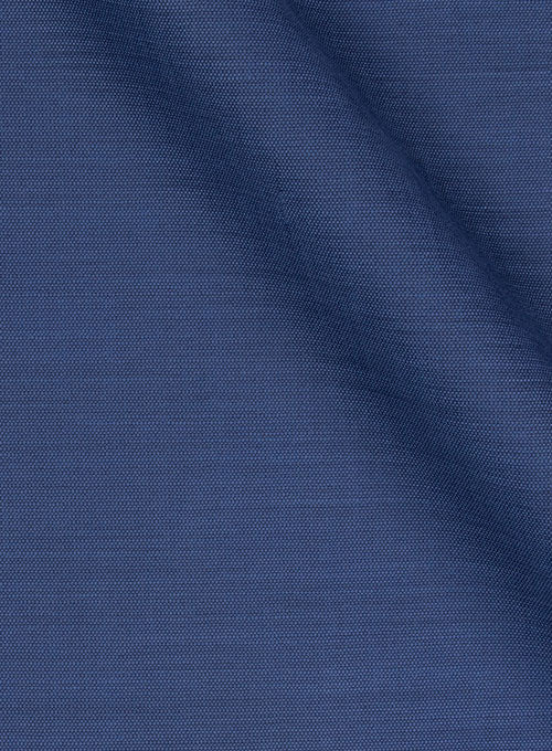 Napolean Rosso Blue Wool Suit - StudioSuits