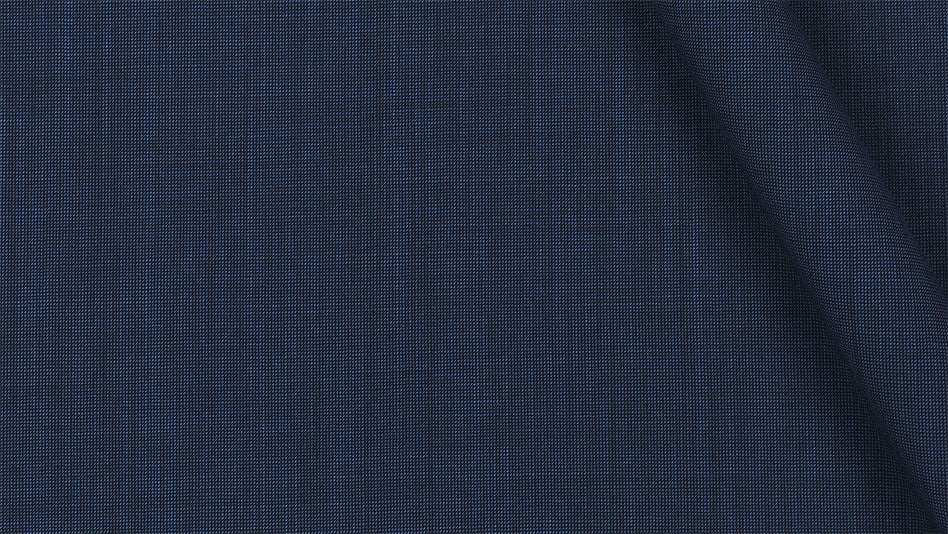 Napolean Weave Blue Wool Suit - StudioSuits