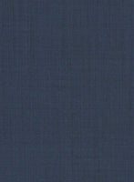 Napolean Highball Blue Wool Tuxedo Jacket - StudioSuits