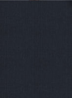 Napolean Self Satin Blue Wool Jacket - StudioSuits