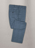 Napolean Tonia Blue Wool Suit - StudioSuits