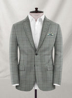 Napolean Tonia Gray Wool Suit - StudioSuits