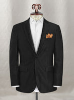 Napolean Twilight Black Wool Suit - StudioSuits