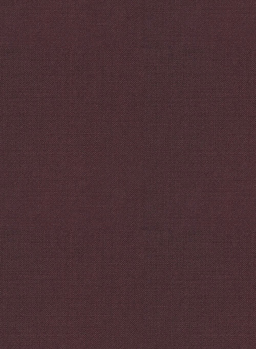Napolean Wine Double Gurkha Wool Trousers - StudioSuits