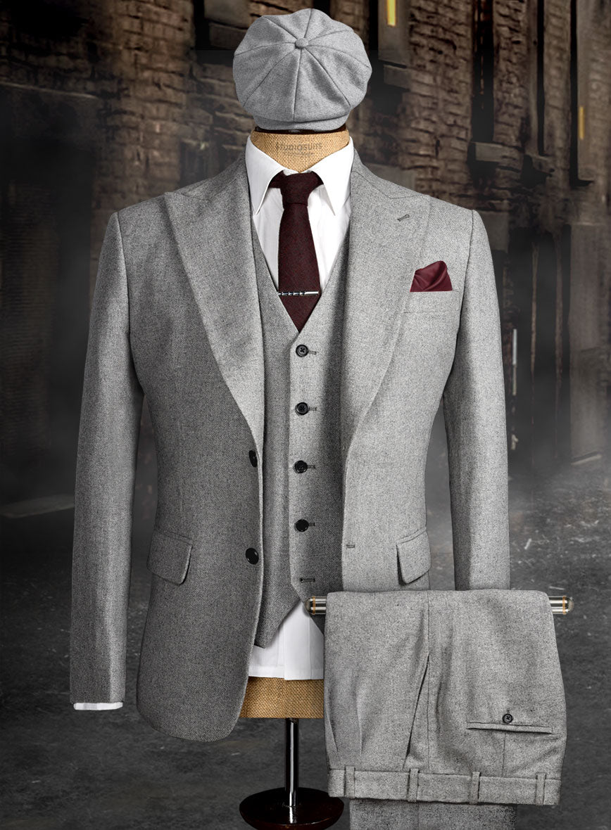 Men's Peaky Blinders Suit - Vintage Gray Tweed by StudioSuits Men's Peaky Blinders Suit - Vintage Gray Tweed by StudioSuits