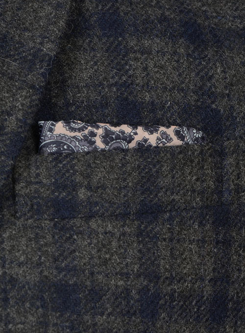 Porter Blue Tweed Jacket - StudioSuits