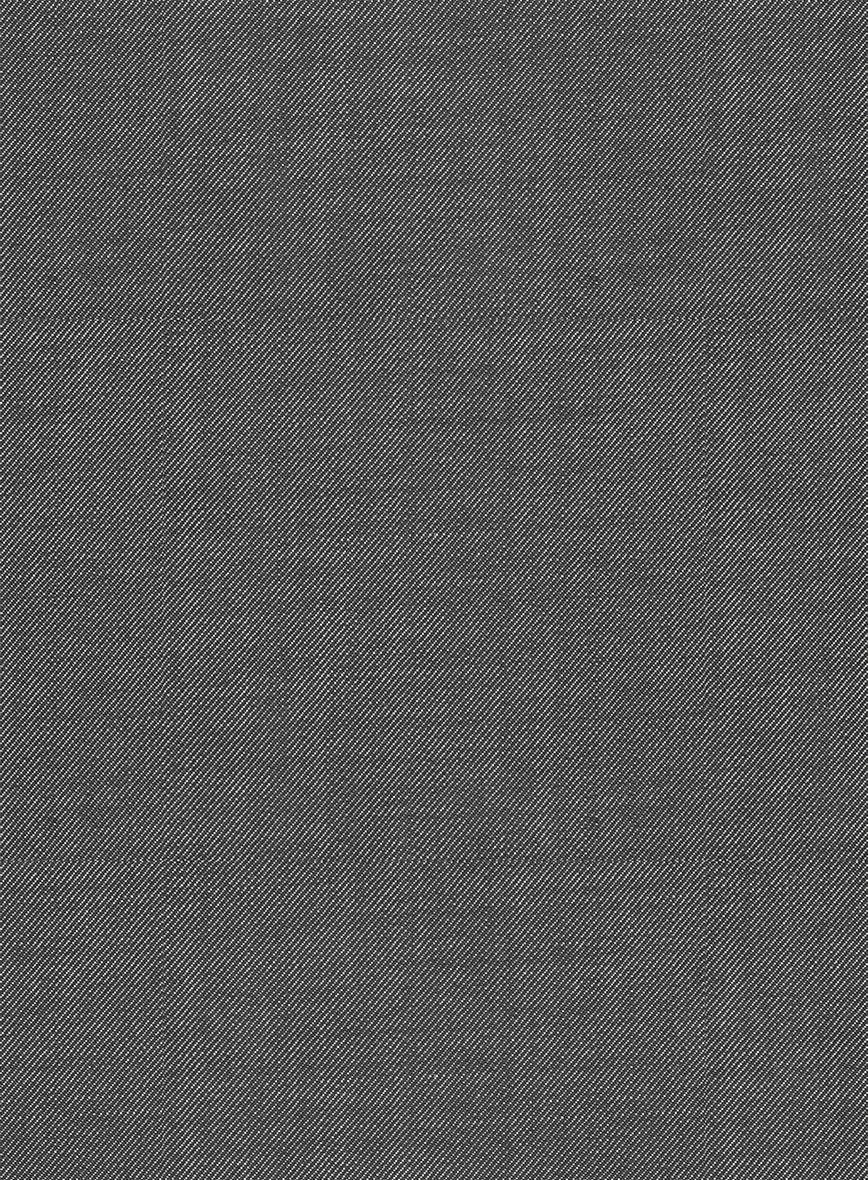 Reda Denim Gray Wool Pants - StudioSuits