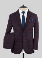 Reda Elupi Checks Wool Suit - StudioSuits