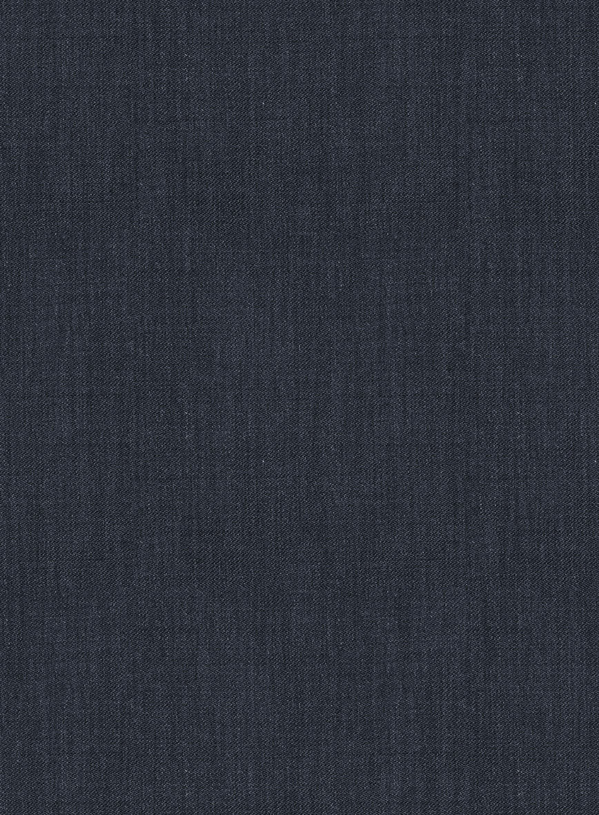 Reda Indigo Blue Wool Pants - StudioSuits