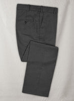 Reda Nova Charcoal Wool Pants - StudioSuits