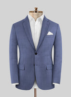Reda Avarno Blue Wool Jacket - StudioSuits