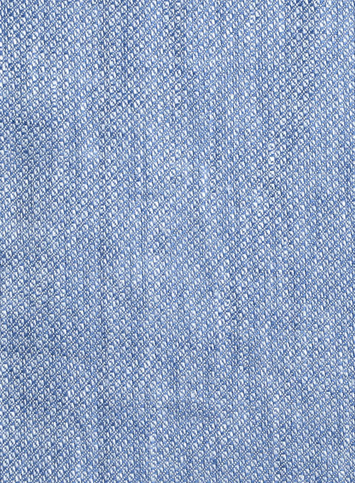 Roman Sombre Blue Linen Shirt