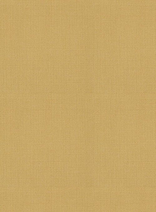 Scabal Khaki Wool Pants - StudioSuits