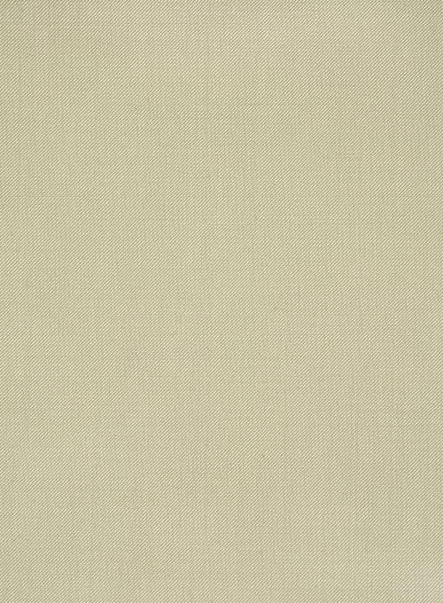 Scabal Sandune Beige Wool Pants - StudioSuits